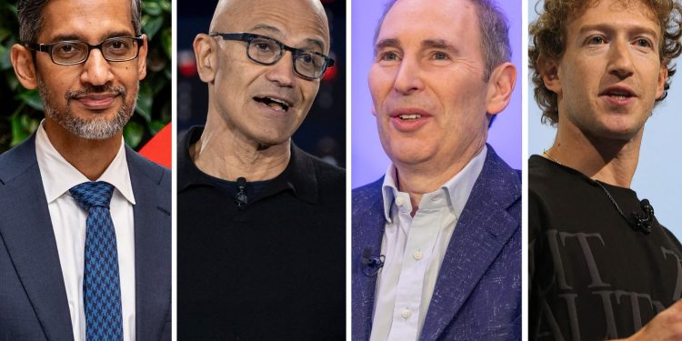 Amazon en Microsoft steken 400 miljard in AI-race