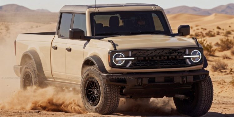 Ford werkt naar verluidt aan een Bronco-pick-up